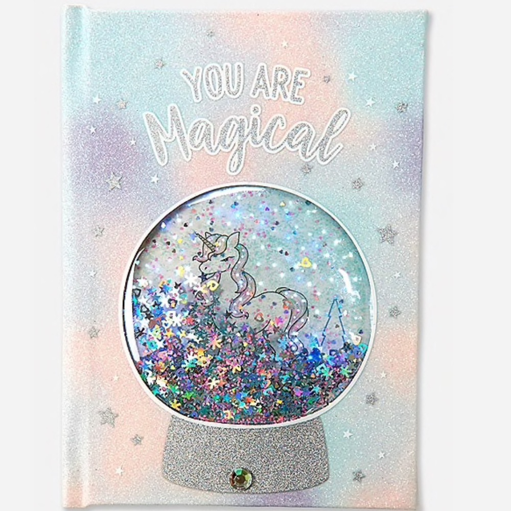Justice magical unicorn light up journal NWT - Picture 1 of 2
